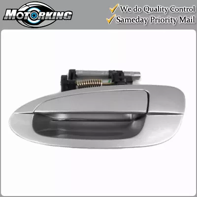 Exterior Door Handle Rear Left For 02-06 Nissan Altima KY1 Sheer Silver Met • $26.99