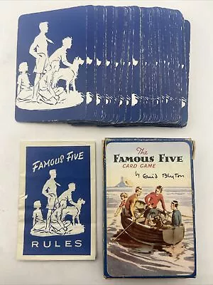 Vintage Enid Blyton Famous Five Card Game Pepys Series 1951 Complete • £9.99