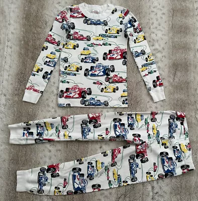 $10.70 • Buy Hanna Andersson Boys Size 120cm 6/7 Years Long John Pajamas