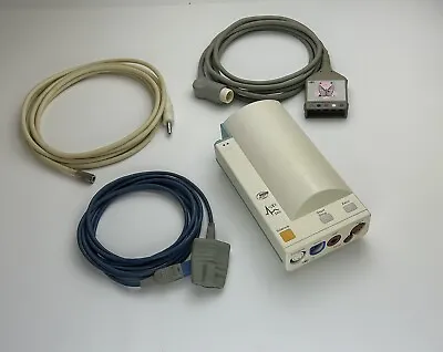 Philips M3001A Module A02C18 Nellcor Oximax SpO2 ECG NiBP Temp IBP W Some Leads • $325
