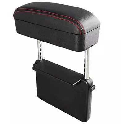 Universal Car Armrest Pad Auto Center Console Box Storage Box PU Leather Mat • $66.25