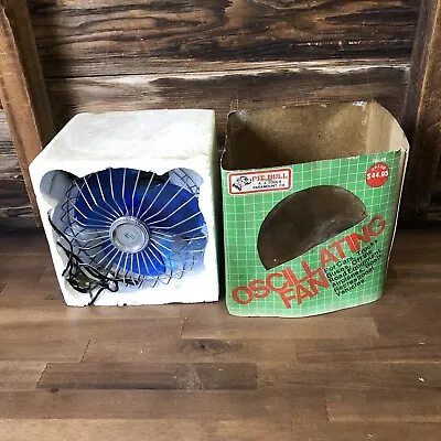 Vintage Pitbull Dash Fan Blower Car Truck RV Boat Van 12V Blue 6 Fan • $60