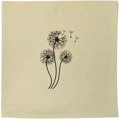 40cm X 40cm 'Dandelion Clocks' Canvas Cushion Cover (CV00020695) • £11.99