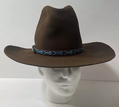 Vintage Resistol Stagecoach Carson Valley Mink Western Cowboy Hat Size 6 7/8 • $99.99