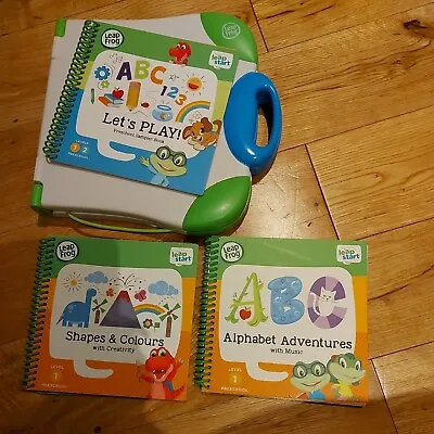 Green Leapfrog Leapstart Learning Console With 3 Books Boxed • £39.99