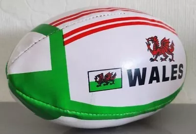 WALES THEMED RUGBY BALL | Free Ball Pump Included. • £11.97