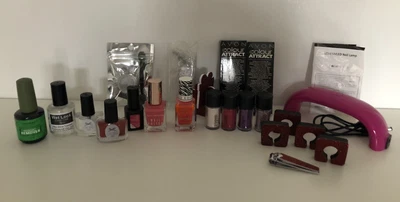 £6 • Buy Mini UV Led Nail Lamp, Varnishes, Magnets, MAC Pigments, Barry M Mix