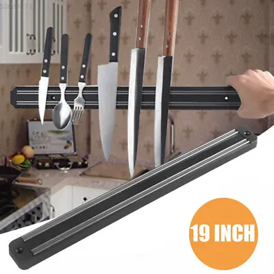 20  Magnetic Holder Knife Scissor Wall Mount Rack Strip Kitchen Bracket Tool • $13.64