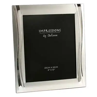 Impressions By Juliana Shiny Wavy Design 8 X 10 Photo Frame • £29.99