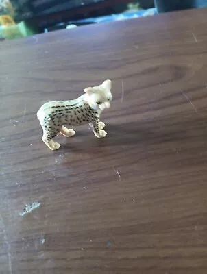 Miniature Plastic Bobcat Animal 1.5” Figure Unbranded (ma669) • $3.99