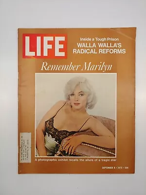 LIFE Magazine  Remember Marilyn  September 8 1972 Marilyn Monroe • $16