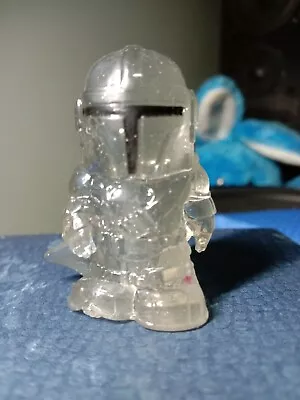 Disney Ooshies WOOLWORTHS RARE GLITTER STAR WARS THE MANDALORIAN Pink Defect... • $10000