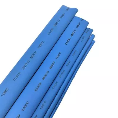 Click 20mm X 1.2m Blue Heat Shrink Thin Wall Tubing • $20.78