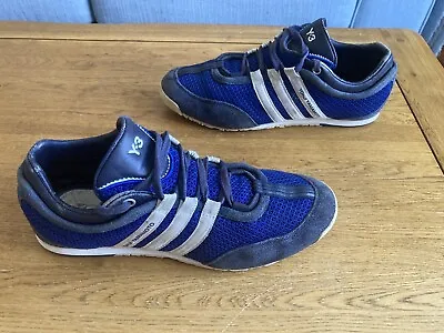 Adidas Y3 Sprint Trainers Blue / White - Yohji Yamamoto - UK 6 (EU39.3) • £26.99