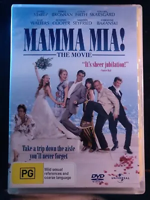 Mamma Mia The Movie (DVD 2008) PAL Region 4 (Meryl Streep Pierce Brosnan) • $7.99