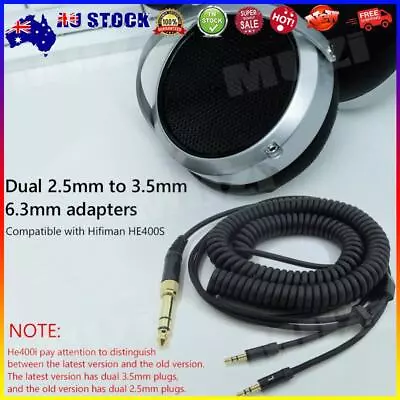 # HiFi Audio Spring Cable For Hifiman HE400S/HE-400I/HE560/HE-350/HE1000/HE1000  • $19.76