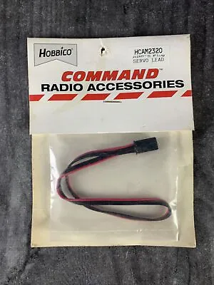 Hobbico Command Airtronics Plug Servo Lead HCAM2320 • $13.69