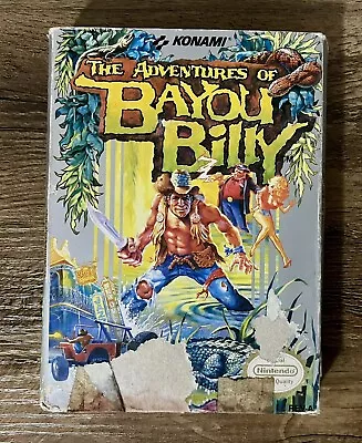 The Adventures Of Bayou Billy For NES CIB Complete In Box W/Manual Tested • $20