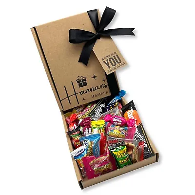 HALAL Sweet Hamper Gift Box 30 Piece Personalised Birthday Happy Easter Gift • £7.99