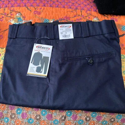 $20 • Buy Elbeco E814RHND Regular Rise Pants 38R X 31 TekTwill Dark Navy NWT
