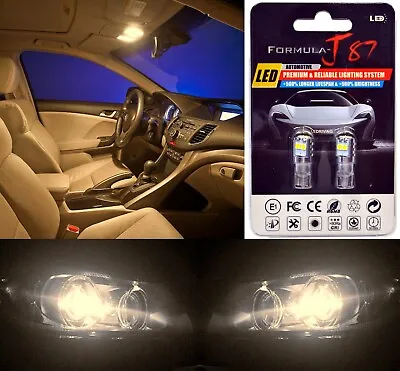 LED 3030 Light Warm White 194 Two Bulbs Interior Trunk Cargo Replacement Fit • $11.40