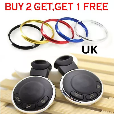 Ring For MINI Protective Aluminum R55 R56 R57 R58 R59 R60 Cooper Key Fob • £2.79