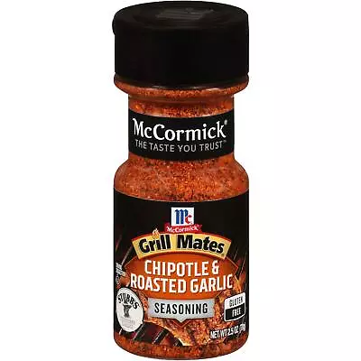 McCormick Grill Mates Chipotle & Roasted Garlic Seasoning 2.5 Oz • $5.81