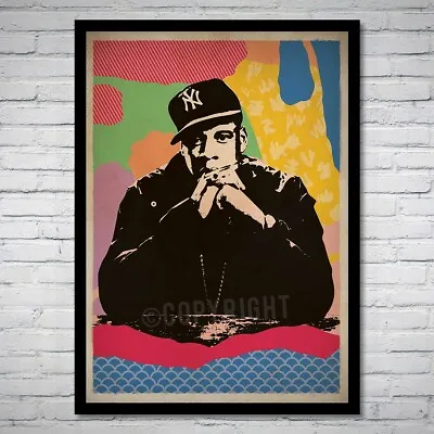 Jay Z Hip Hop Music Art Print Poster • £15