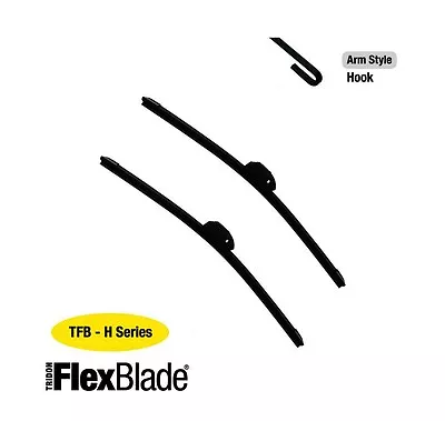 Tridon Flex Wiper Blades For BMW 3 Series E30 05/83-03/91 20/20in • $36.01