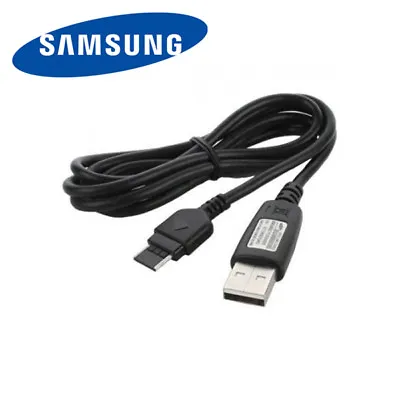 100% Genuine Samsung D840 D900 E900 F300 T629 U740 X830 Z540 USB Data Cable Lead • £12.94