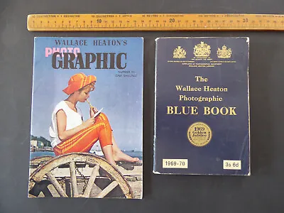 Vintage Wallace Heaton Photographic 1969 Blue Book & Number 90 Photographic • £17.80