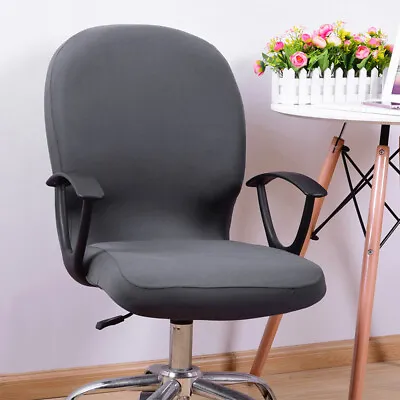 $15.61 • Buy Elastic Office Chair Slipcovers Stretch Computer Rotating Protector Cover O