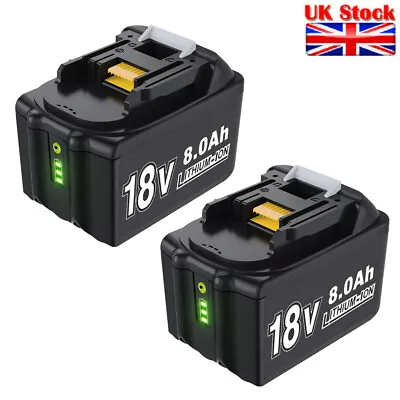 BL1830 18V 5Ah 6Ah 9Ah LXT Li-ion Battery For Makita Battery BL1860 1850 Charger • £37.89