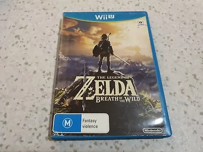 Zelda Breath Of The Wild - Nintendo Wii U - Free Shipping!  • $90.67