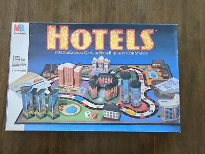 Hotels Board Game - Milton Bradley - Vintage 1987 - COMPLETE - VGC • £213.79