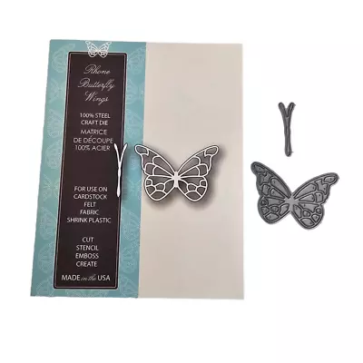 Memory Box Steel Craft Die Rhone Butterfly Wings Set • $10.80