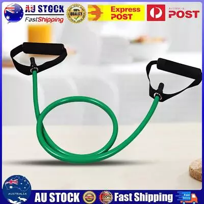 Resistance Bands With Handles Elastic Exercise Bands Exercise Cord (Green 20LB) • $8.99