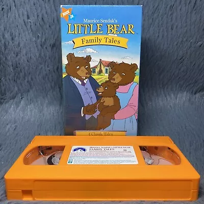 Little Bear Family Tapes VHS 1997 Nick Jr. 4 Classic Tales Maurice Sendak Film • $14.99