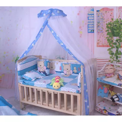 1.7*4.2M Baby Summer Crib Mosquito Net For Infants Portable Cot Folding Canopy • £9.60