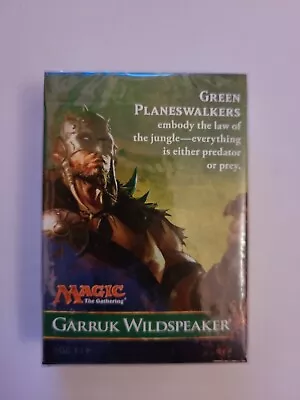 Magic The Gathering Sealed Garruk Wildspeaker Green Planeswalkers 30-Card Deck • $12.97