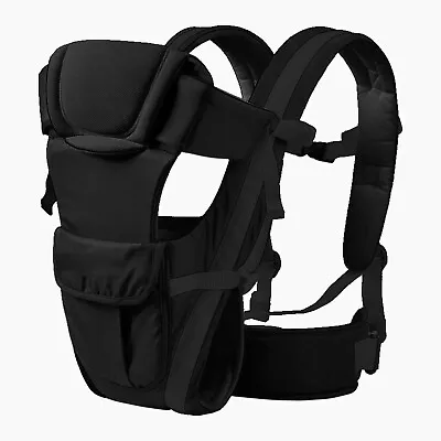 Adjustable Breathable Infant Baby Carrier Ergonomic Wrap Sling Newborn Backpack • £18.49