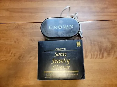 Vintage Crown Sonic Jewerly Cleaner With Original Box • $9.59