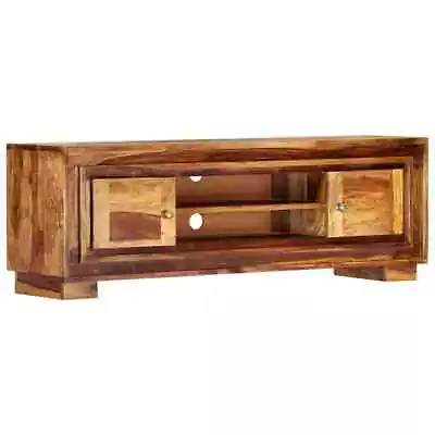 TV Stand TV Unit Sideboard TV Console Media Cabinet Solid Sheesham Wood VidaXL V • $236.99