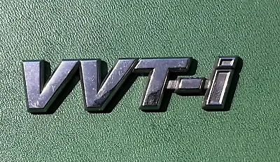 Toyota Vvt-i  - Vintage Car Badge / Emblem - 75  X 18  Mm • $7.83