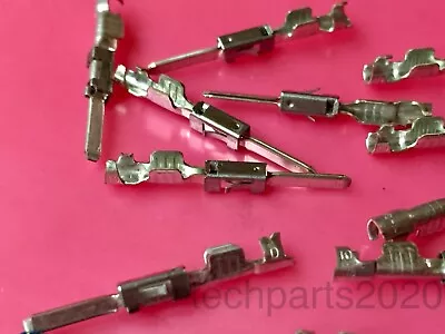 Pack Of 10pcs TE Male Micro-Timer II Unsealed Crimp Terminals Pins 0.5-1.0mm^2 • $4.99