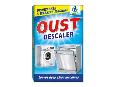 Oust Dishwasher & Washing Machine Deep Cleaning Descaler Limescale Remover • £4.89