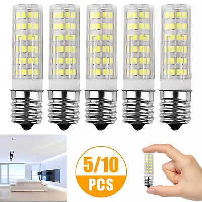 5/10pcs E17 LED Dimmable Corn Light Bulbs Base Microwave 7W Appliance Lamp Bulb • $13.98