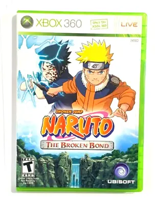 Naruto: The Broken Bond - Microsoft Xbox 360 - Case Only/No Game • $14.44