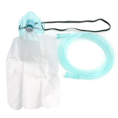 Adult Size Non Rebreather Oxygen Mask - Pack Of 2 • $7.98