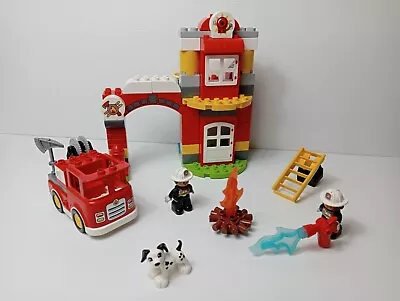 $39 • Buy Lego Duplo Fire Station Firefighter Fire Truck 
